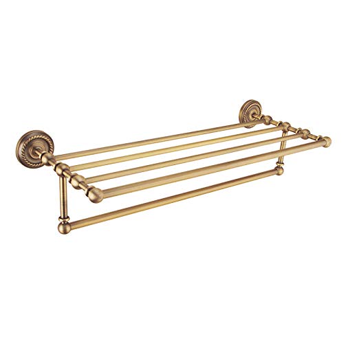 Preisvergleich Produktbild Kupfer Bad Handtuchhalter Kupfer Bad Handtuchhalter Bad Wandbehang Doppelstock europäischen Retro-Twist