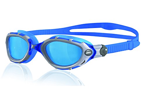Zoggs 315624-804 Predator Flex S/M - Swim Goggles (Silver-Blue/Blue)