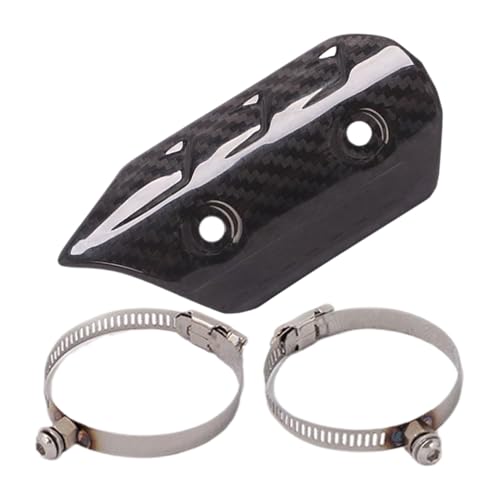 Protector de calor para tubo de escape de motocicleta anticalor