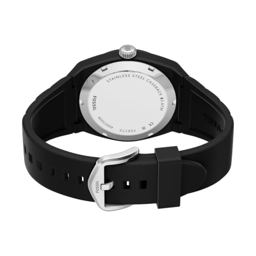Image of Fossil Men's Everett Quartz Stainless Steel Watch, Three-Hand Watch for Men