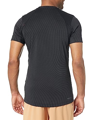 T-shirt de tennis Adidas Freelift noir S anti-remontée pour service sans gêne - 2