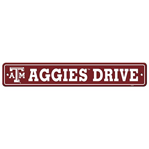 Fremont Die Texas A&M Aggies Plastic Street Sign