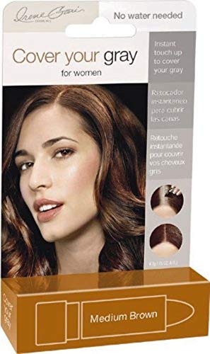 Cover Your Gray for Women Touch Up Stick, Medium Brown, 0.15 oz (Pack of 4)