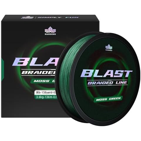 Handing Blast Braided Fishing Line, Ultra-Thin and Durable Cover