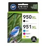 Compatible 950XL 951XL Comb Replacement for HP 950 951 Ink Cartridges, ZHAICOLOR High Yield, use...