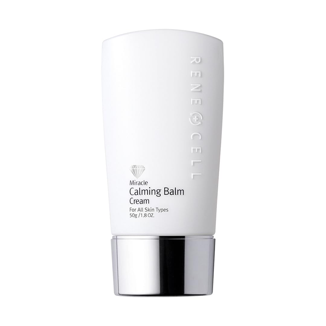 [Rene Cell Miracle Calming Balm CB Cream, Tinted Moisturizer for All Skin Types (50g / 1.8oz)