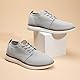 Bruno Marc Herren Sneaker Mesh Sneakers Oxfords Leichte Schuhe Atmungsaktives Obermaterial Memory Foam Insole Leichte Außensohle,Size 46,Grau,GRAND-01