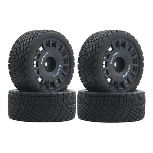 Pneus de rallye RC 67mm pour voiture de dérive 1/10 Tamiya TT02 HSP