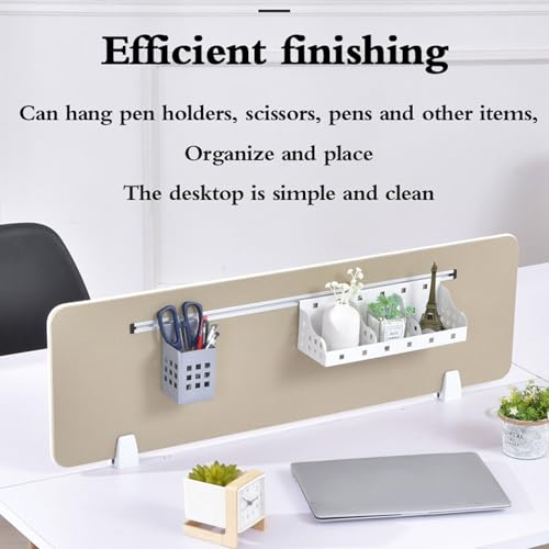 Cloison acoustique pour bureau écran séparateur de table bibliothèque - 6