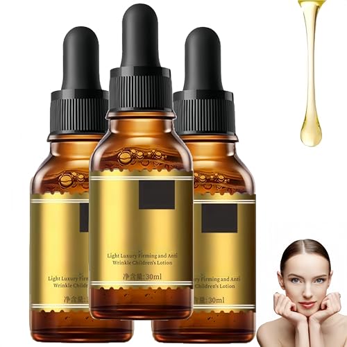 Suero facial juvenil reafirmante y antiarrugas, NUEVO suero antiarrugas 2025. Reduce arrugas y líneas de expresión, ilumina, reafirma, tensa la piel, hidrata y rellena (3 Piezas)