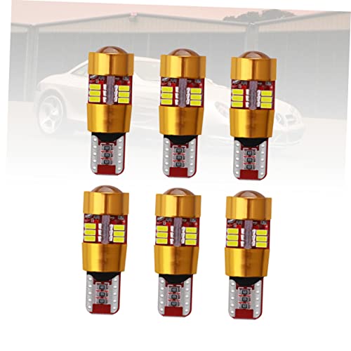 VICASKY 6Pcs 27 LED Luz Da Placa De Licença Lâmpadas Automotivas Lâmpadas LED Lâmpadas Do Carro Lâmp