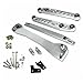 Suspension Rear Subframe Brace + Tie Bar + Lower Control Arm FCompatible Foror Honda Civic EK 1996-2000 Performance Parts(Gold LCA kit)