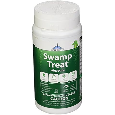 United Chemicals SWAM-C12 Swamp Treat Pool Algae Eliminator, 1-Pound Cover