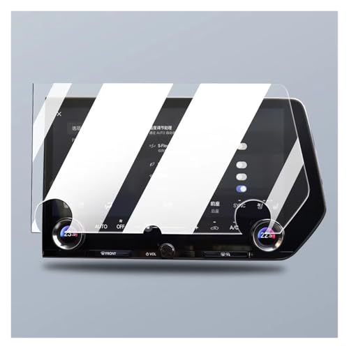 Verre trempé pour Lexus RX 2023 2024 film GPS anti-rayures bleu