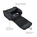 TravelWise Hanging Toiletry Bag, Travel Toiletry Organizer, Black