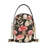 Stilvoll: Ein spezieller Handyschlitz und geschichtete Fächer machen die florale Crossbody-Tragetasche geeignet, um Dinge zugänglich zu halten, ohne Kompromisse beim Design einzugehen