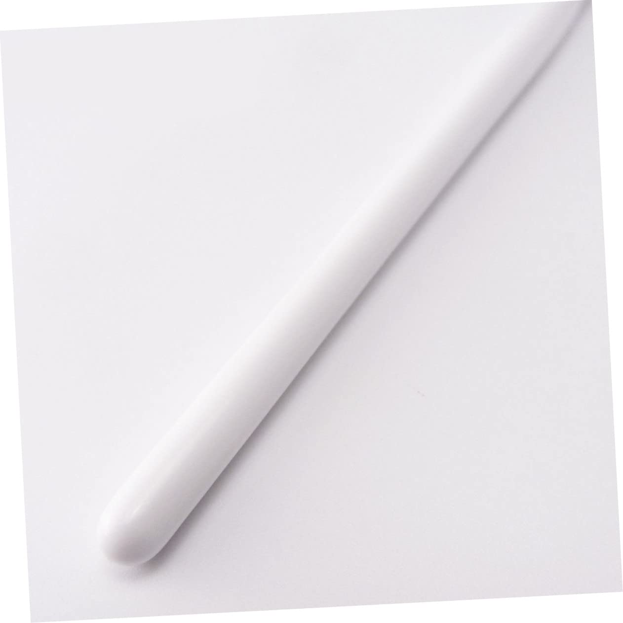 Gatuida Wooden Long Handle Mask Brush for Diy Face Masks Smooth Application Fan Shape for Eyes Nose Skin Care Tool