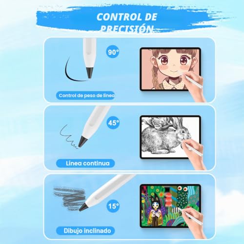 Punta de lápiz de Apple sin desgaste de 0.78mm con control preciso para iPad 4