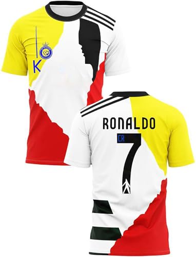 Ronaldo 7 Special Edition All Club Mix Football Jersey for Boys 2...