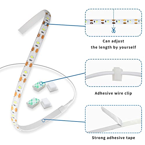 GIPOYENT Tira de Luz LED con Sensor de Movimiento miniatura 5
