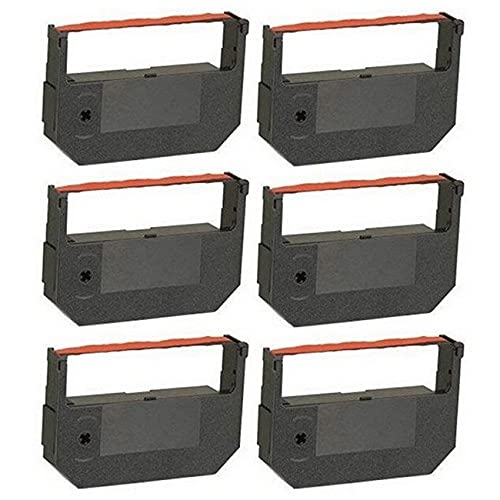 Cintas de impresora compatible DPSR1467 negro/rojo 6 unidades miniatura 2