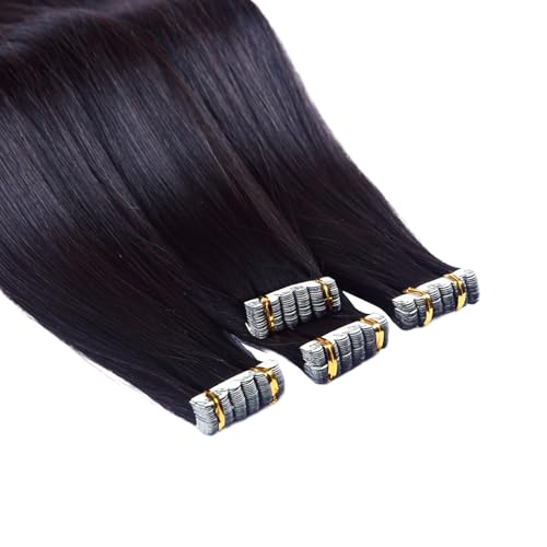Extensions de cheveux pour femme en cheveux humains lisses premium pour postiche naturelle
