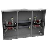 Milbank U8032-XL-KK-BLG 1 Phase Ringless Meter Socket with Horn Bypass 4 Jaw 2 Position 100 Amp