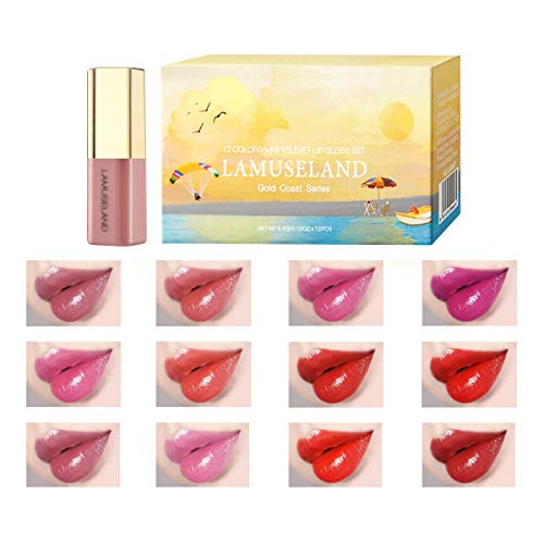 LAMUSELAND Travel Lip Gloss Set