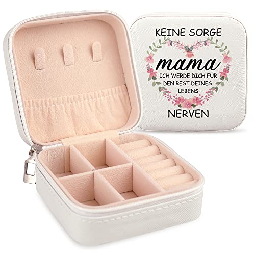 Niyewsor Cadeaux pour maman de fille fils - Boîte à bijoux - Cadeau d'anniversaire pour maman - Cadeau de fête des mères Cover