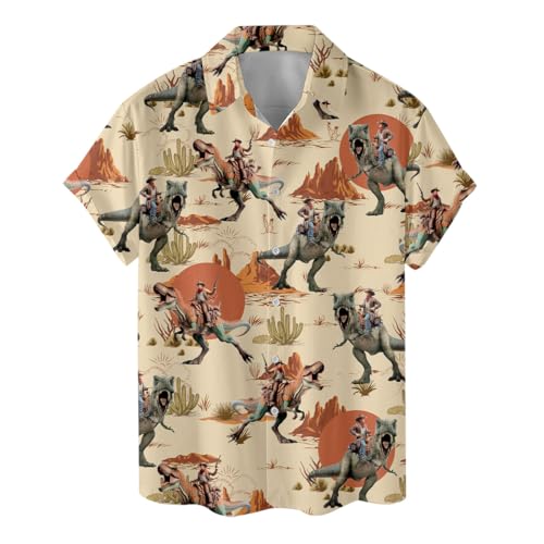 Divertidas camisas hawaianas para hombres, camisas de Palm Beach, camisas tropicales de vacaciones H2, 3XL