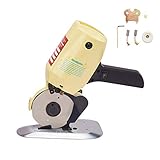 rundmesser schleifen BENUTZERFREUNDLICHES DESIGN - Der ergonomische Griff passt direkt in Ihre Handfläche, spart Energie und liefert schnelle und präzise Aktionen. Die vorderen und seitlichen Abschirmungen vermeiden Verletzungen, während die Kohlebürste während der Arbeit funkenfrei funktioniert.