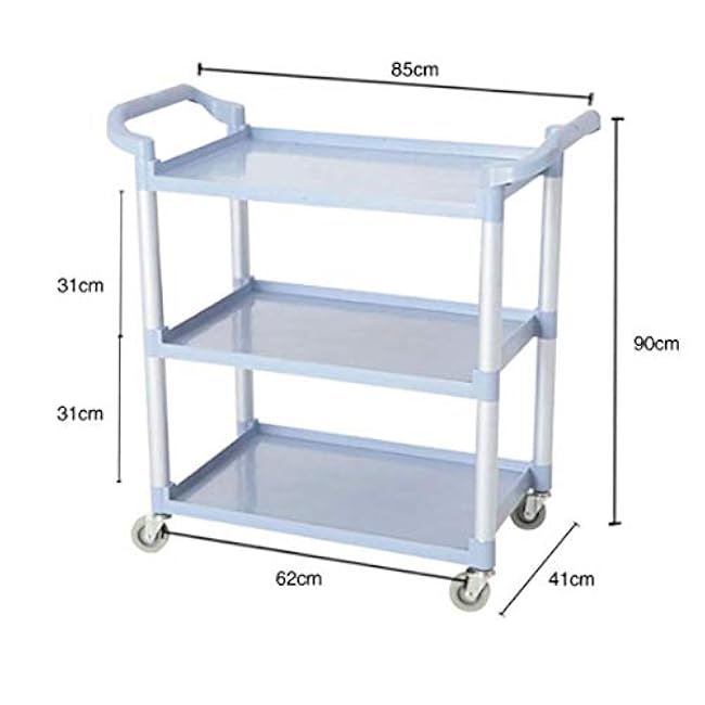 Movable Hand Trucks Storage Cart Kitchen 3 Tier Hotel Catecart Liquor Trolley for Aircraft Cabin 75Kg Per Layer-kGLyY8Y0