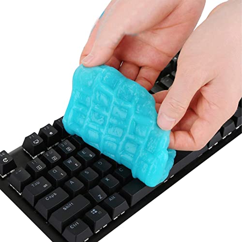 Tastatur Reinigungsgel Auto Tastatur Reinigungsgel Schleim Reiniger Autoreinigung Wiederverwendbarer Reinigungsschleim Universeller Staubreiniger für Pc, Laptop, Kamera, Auto Entlüftungsöffnungen