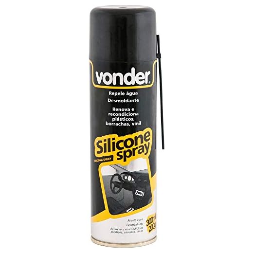Silicone em spray 200 g/300 ml Vonder