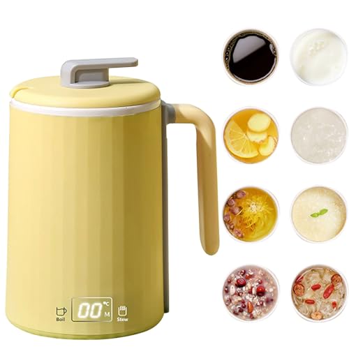 Pava eléctrica portátil de acero inoxidable 304 beige miniatura 1