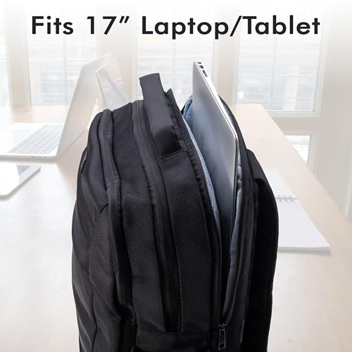 Image of NYC Laptop Backpack | 20L | Fits 17-Inch | BKP-821 Black