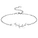 Produktbild F.ZENI Damen Armband 925 Silber Oliven Blatt Armbänder minimalistische Oliven zweig Schmuck für Frauen Mädchen mit Geschenkbox