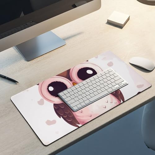 Cute Owl Desk Pad Large Desk Protector Blotter Mat miniatura 5