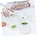 BESTOYARD 10 Pack Round Plastic Petri Dishes Lab Research Educational Industrial Supply