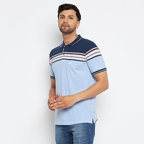 Image of Duke Men's Striped Regular Fit T-Shirt