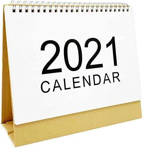 Eyxia 2019 Standing Desk Calendar Office Monthly Calendar Flip Planner Schedule Gift Book (2019 Simple Calendar)