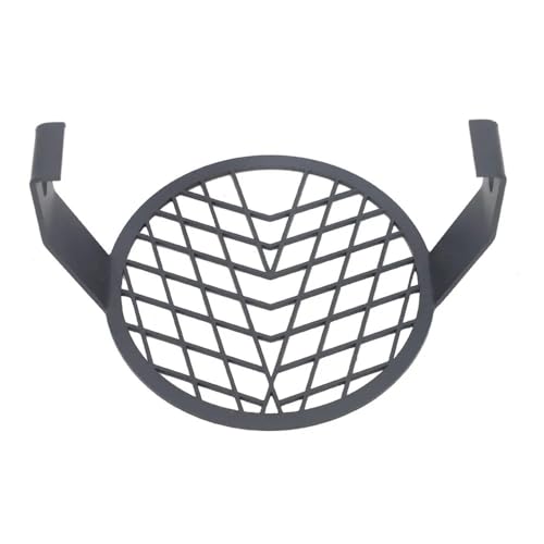 Grille phare moto rétro en acier avec protection de montage Tricker XG250