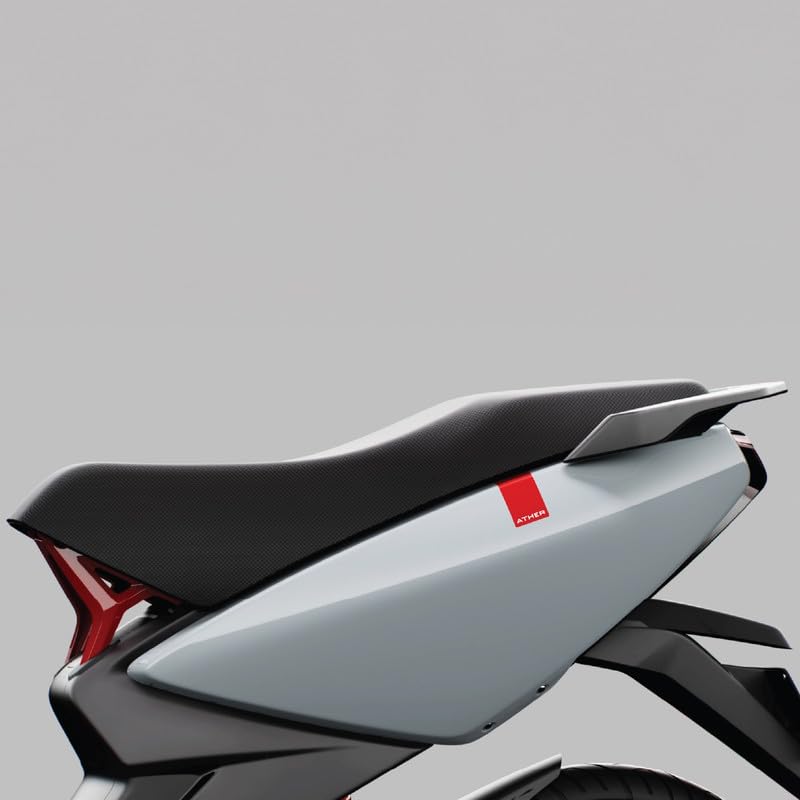 Image of ATHER 450 X 126 KM IDC Range with Ather Stack Pro in Lunar Grey - Ex-Showroom