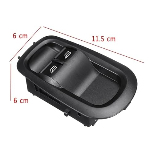 Interrupteur de bouton de commande de vitre électrique double pour Custom et Transit MK8 - 4