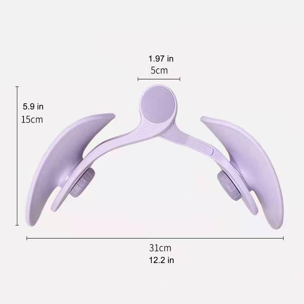NICEPRO Thigh Master Hip Trainer Pelvic Floor Muscle and Inner Thigh Exerciser, Correction Beautiful Buttocks Bladder Control Device Postpartum Rehabilitation (Purple) : Health & Household