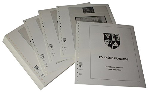 Feuilles Polynésie Française Lindner 1984-1994 protégez vos timbres