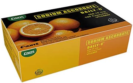 Soduim Ascorbate Daily C Vitamin Capsules (100 Pieces)