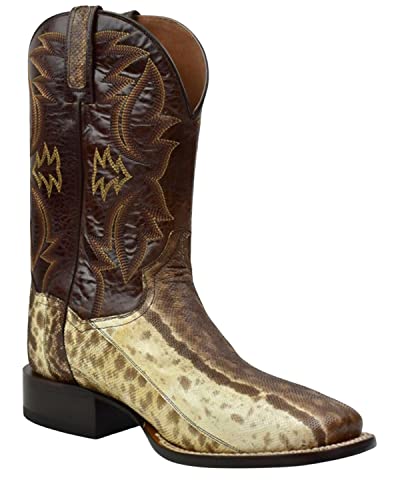 Dan Post Men's Karung Snake Exotic Western Boot Broad Square Toe - Dps707