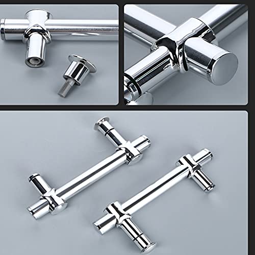Bouton de poignée de porte de douche noir étanche en acier inoxydable pour cabine - 5