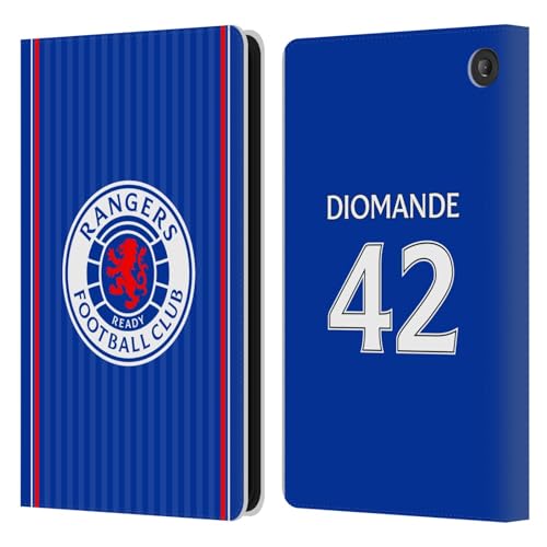 Housse en cuir avec support Rangers FC Mohamed Diomande - Fire 7 2022